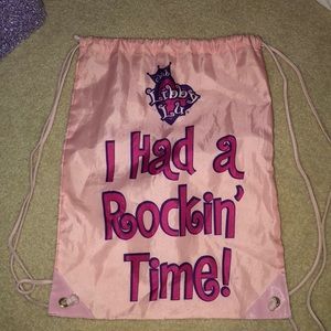 Libby Lu drawstring bag